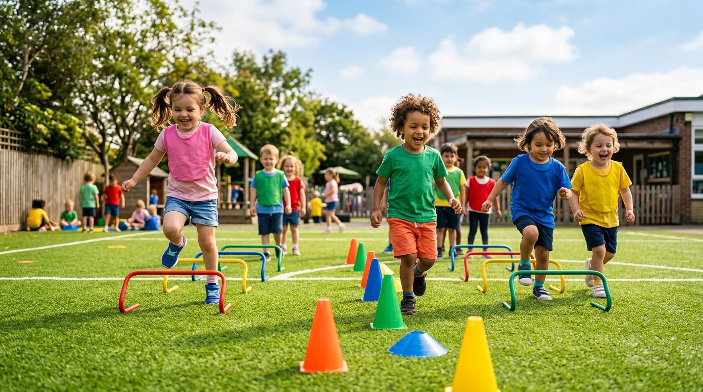 Preschool Multi-Colour Play Rings & Cones